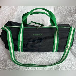 Porsche travel bag Carrera RS 2.7 Collection grey/green/white NWOT
